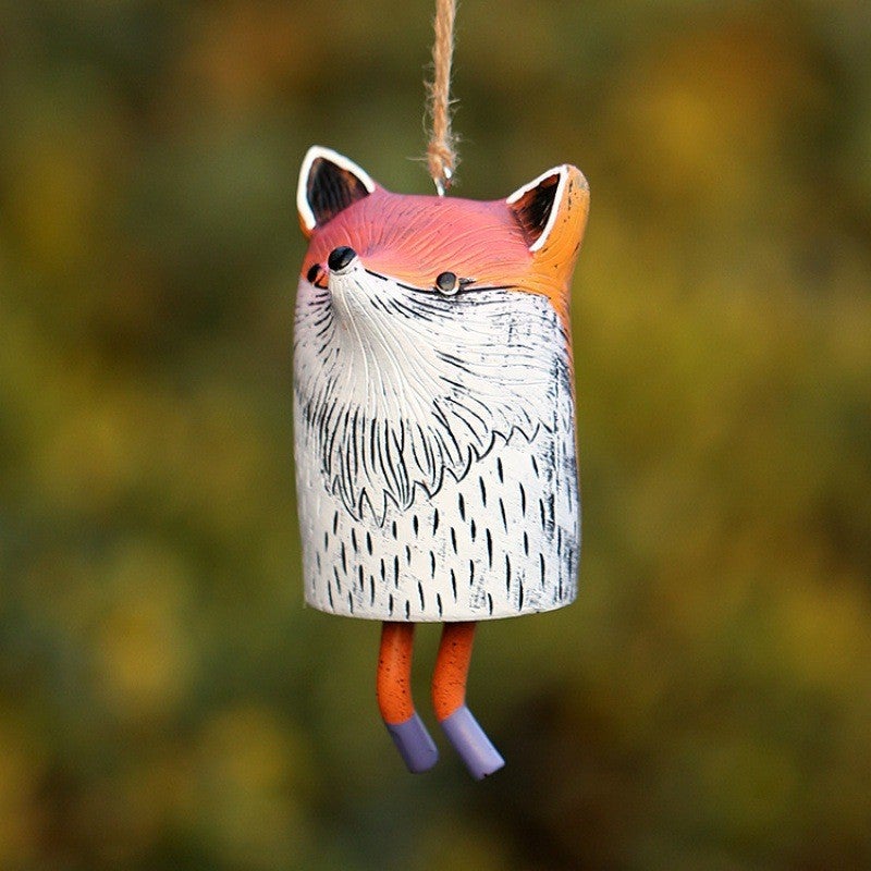New Resin Hanging Decoration Wind Bell Beautiful Country Garden Animal Wind Bell Decoration Pendant Resin Crafts - Image 4